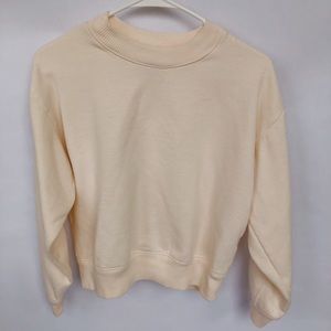 Cream sweatshirt